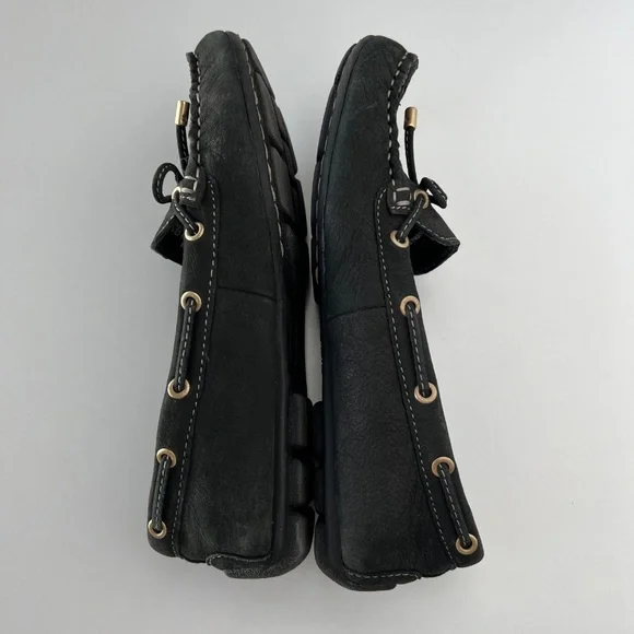 B.Ø.C Born Women's Black Leather Loafer size 7.5M - Picture 5 of 8